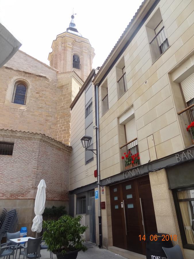 Hostal El Lechuguero Cascante Eksteriør bilde